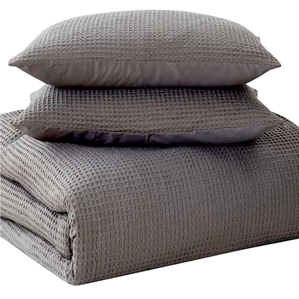 New. 100%Cotton. King Waffle Weave bedding collection